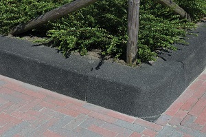 bloembakband met haakse hoek