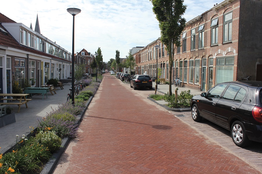 klimaatdaptieve straat | Julianastraat Leiden