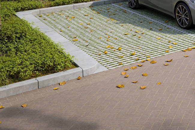 haaks parkeren | brede uitstapbanden