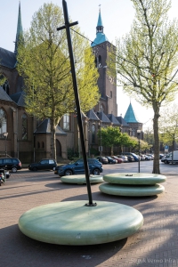 Betonschijven St. Trudoplein Eindhoven