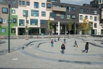 Inrichting parkeerplaats VMBO school Groningen|elementenverharding