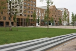 Parkbanden beton|opsluiting groen
