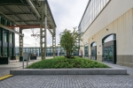 Waterdoorlatende straatstenen toegepast op parkeerplaats 't Anker te Zwolle